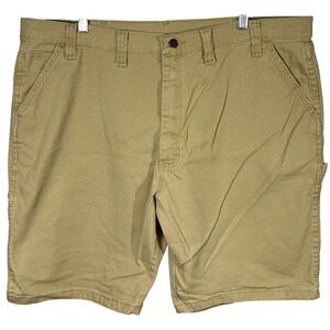 Wrangler Men Tan Carpenter Utility‎ Work Shorts Size 42 Working Outdoor
